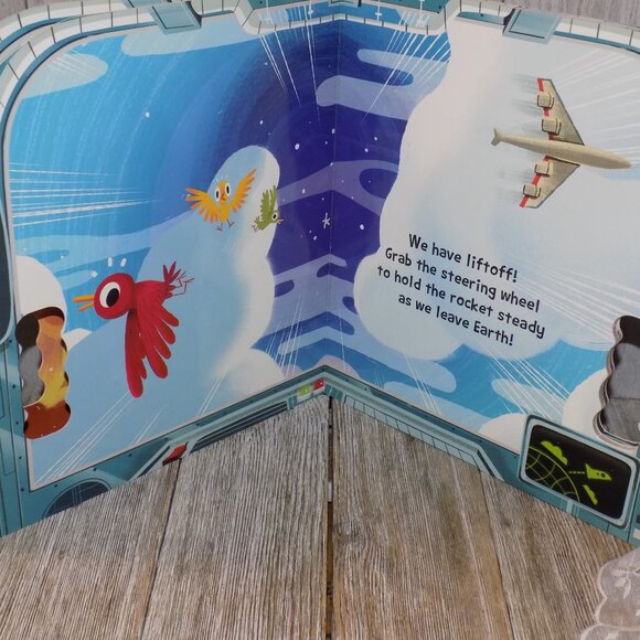 Rocket Ship Adventure! (Take the Wheel!) by Strickland, Stanley [Board book] - Picture 4 of 10